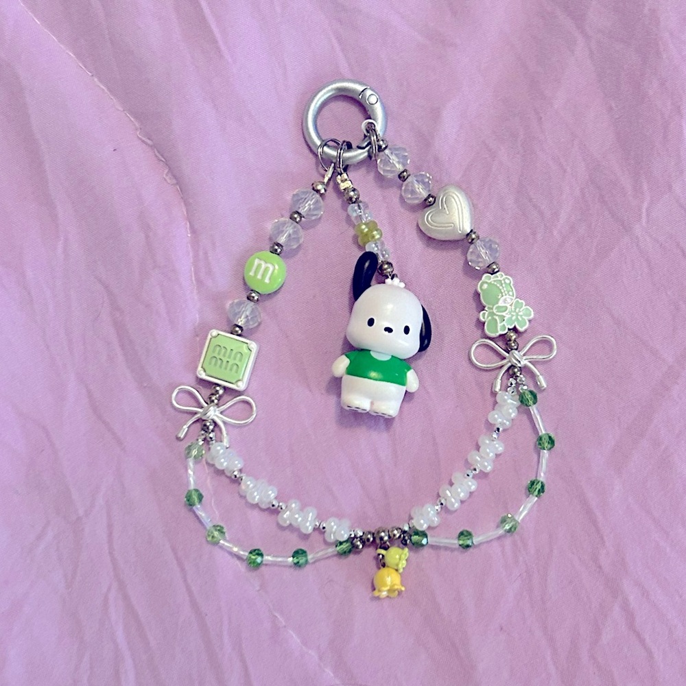 Pochacco Charm Keychain